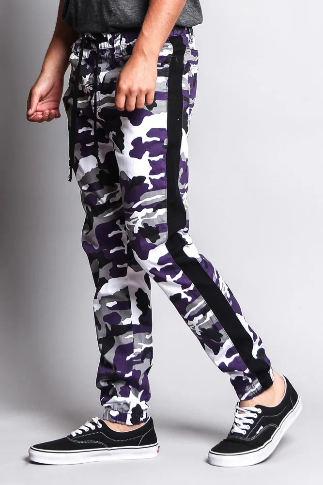 Men's Camo Jogger with Accent Band