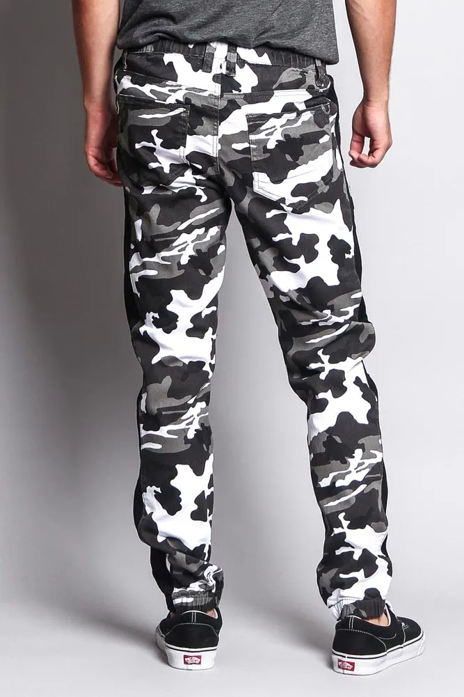 Men's Camo Jogger with Accent Band