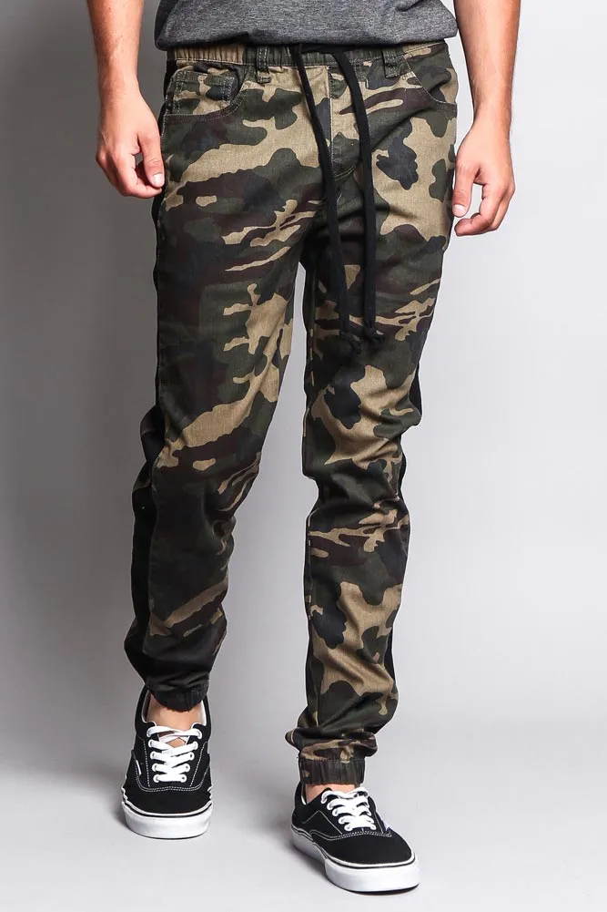 Men's Camo Jogger with Accent Band