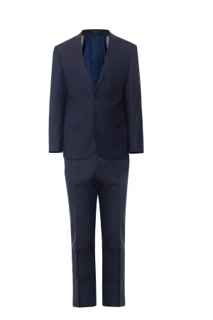 Mens Navy Striped Suit