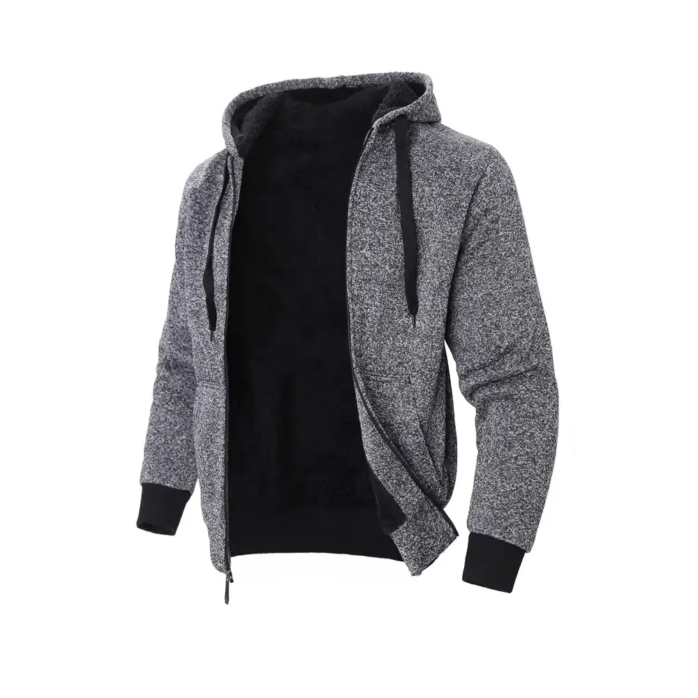 Men's Sherpa Hooded Sweatshirt