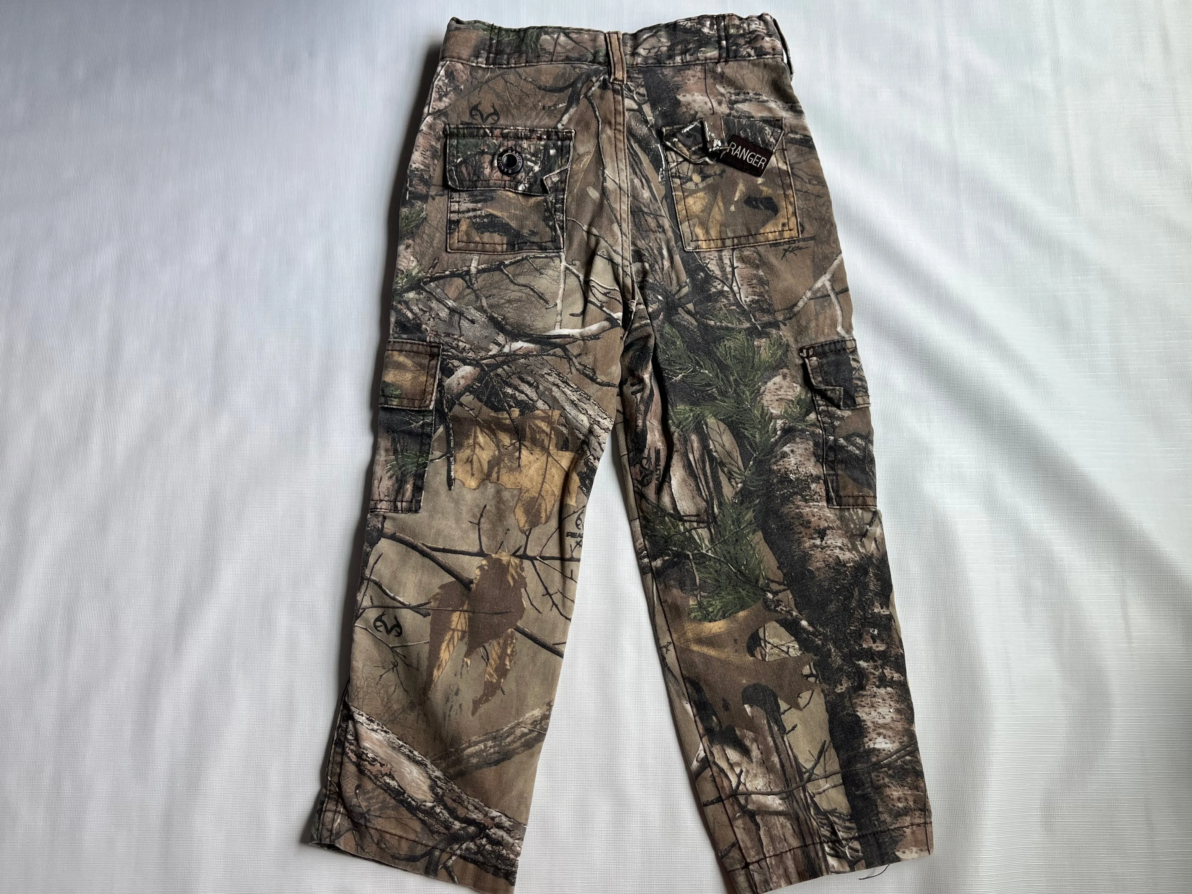 Mossy Oak Youth camo Cargo Pants size XL