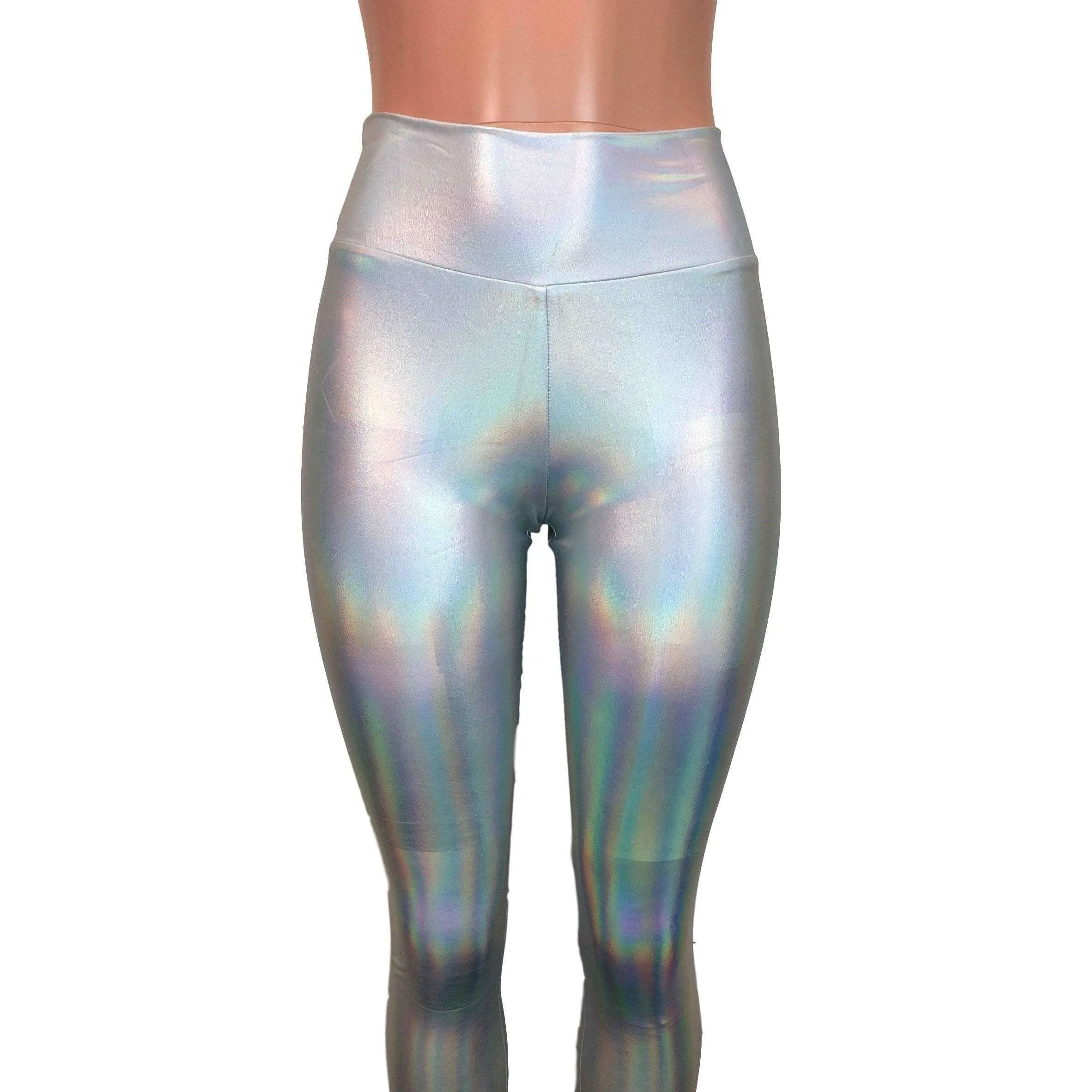 Opal Holographic High Waisted Leggings Pants