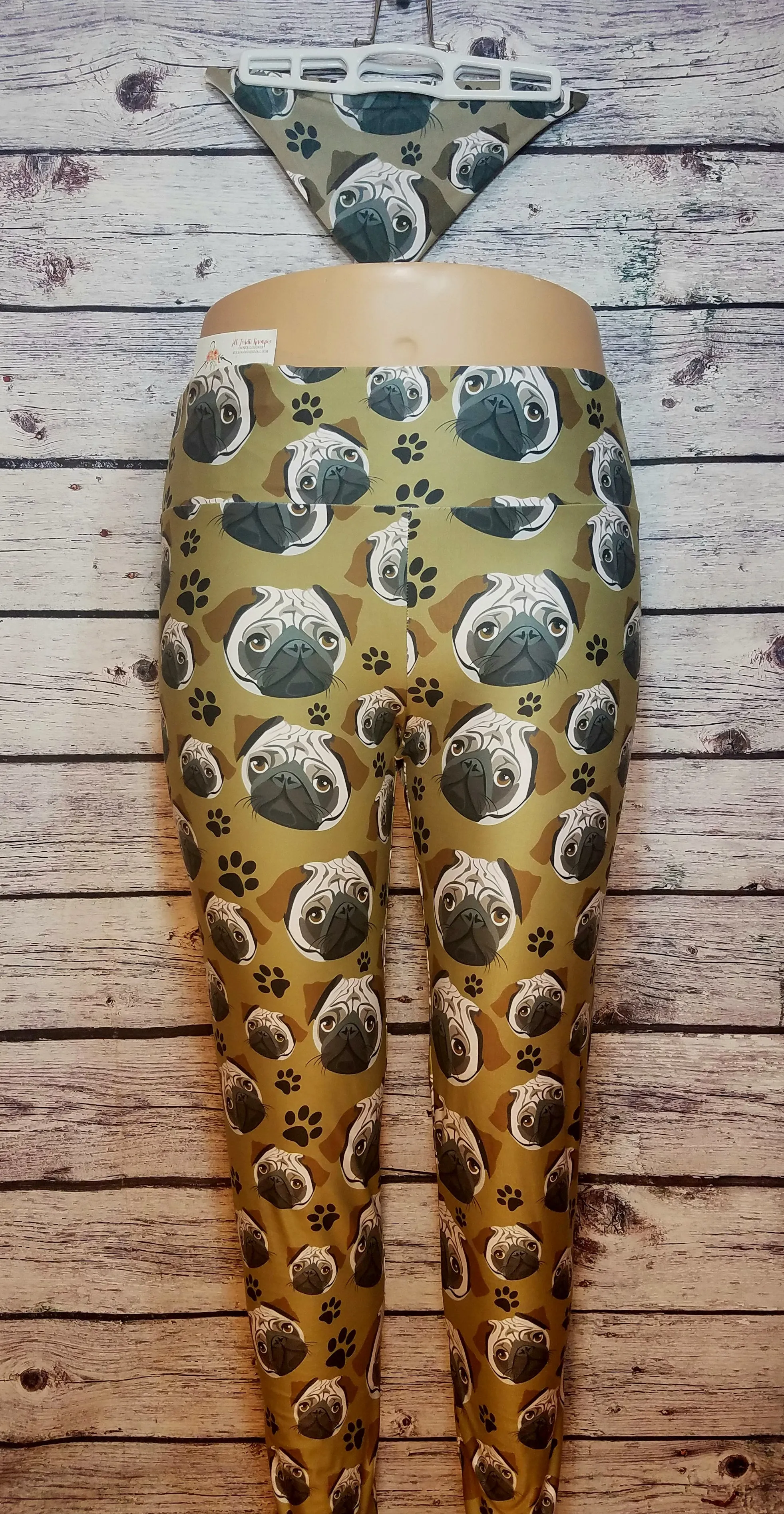 Pug Life FUNDRAISER - High-quality Handcrafted Vibrant Leggings