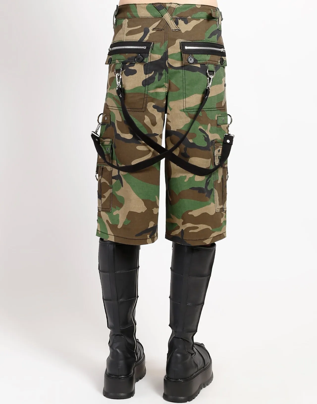 PUNK SHORT GREEN CAMO