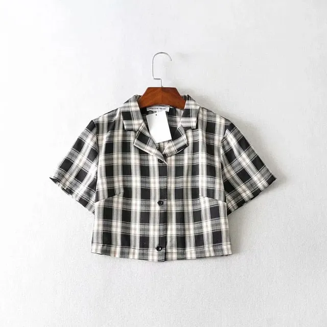 "KEEP IT PLAID" BUTTON UP SHIRT