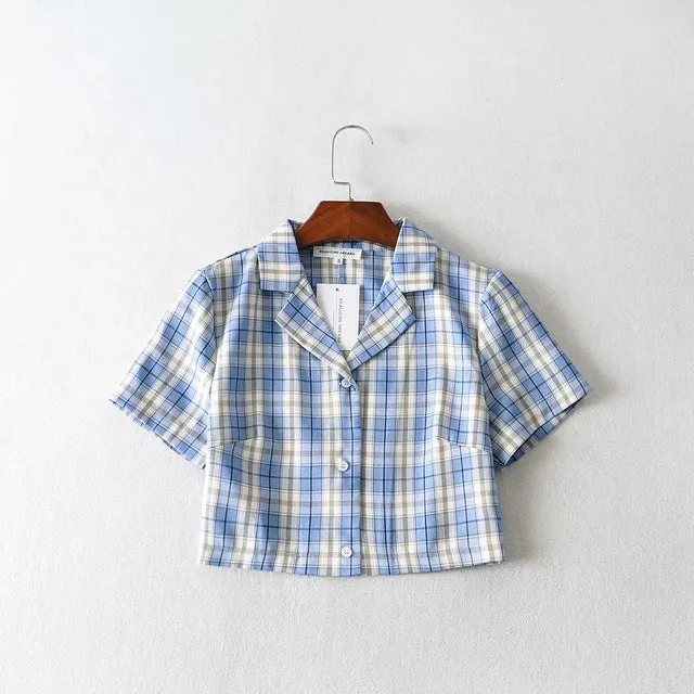 "KEEP IT PLAID" BUTTON UP SHIRT