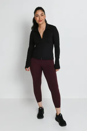 Revitalise 7/8 High Waisted Leggings - Winter Berry