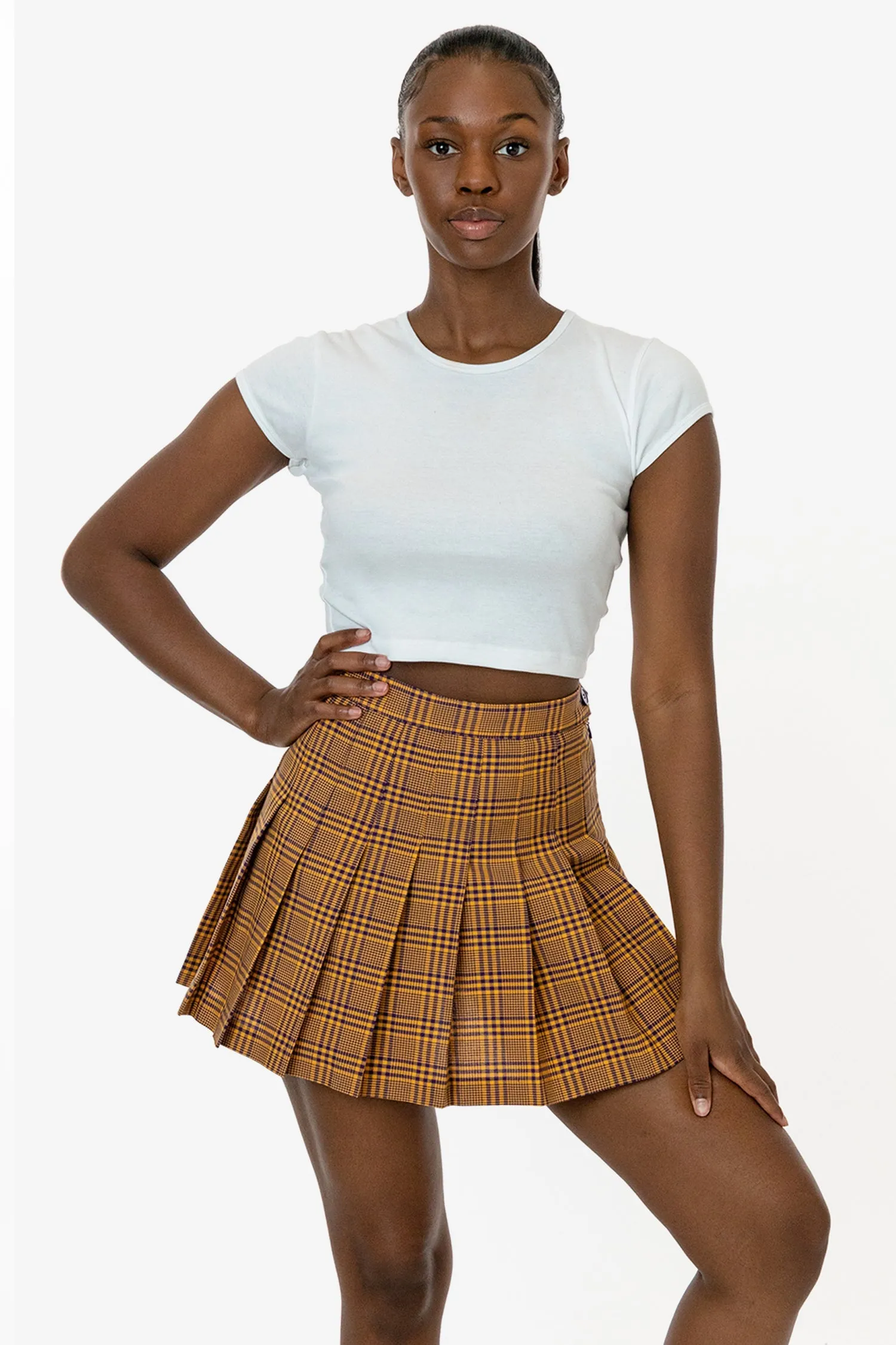 RGB300P - Plaid Tennis Skirt