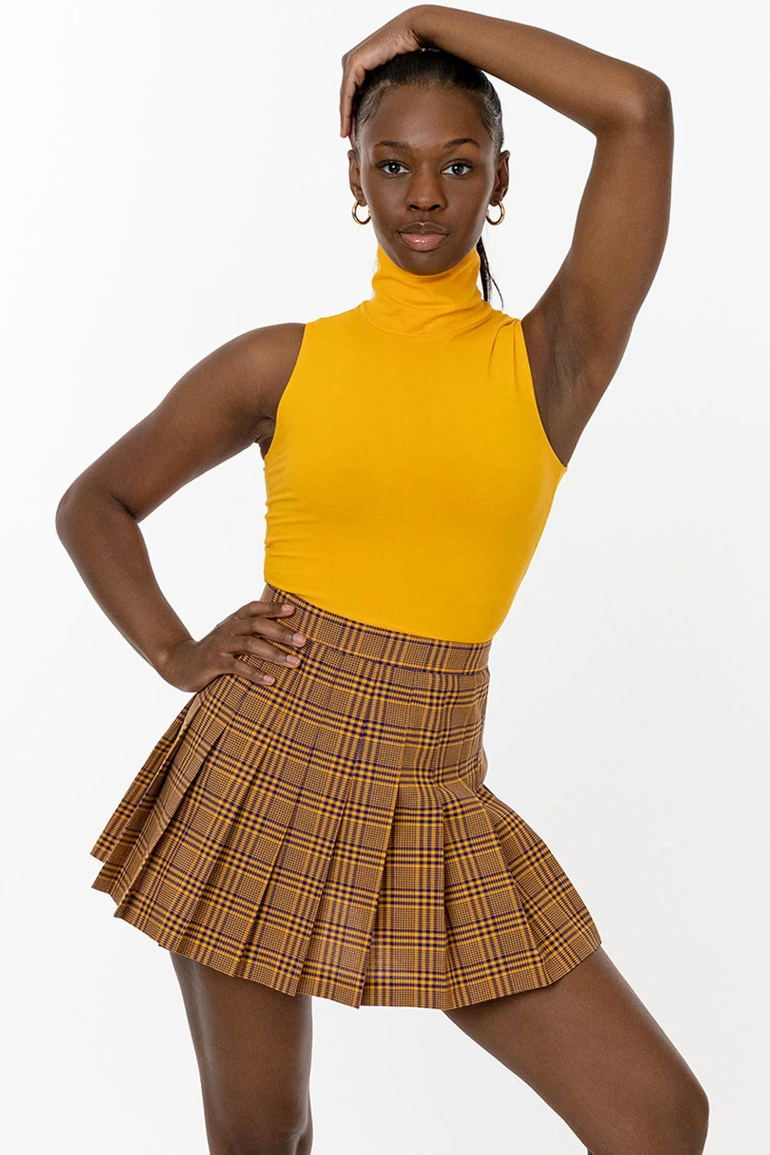 RGB300P - Plaid Tennis Skirt