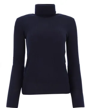 'S Max Mara Ribbed Polo Neck Jumper