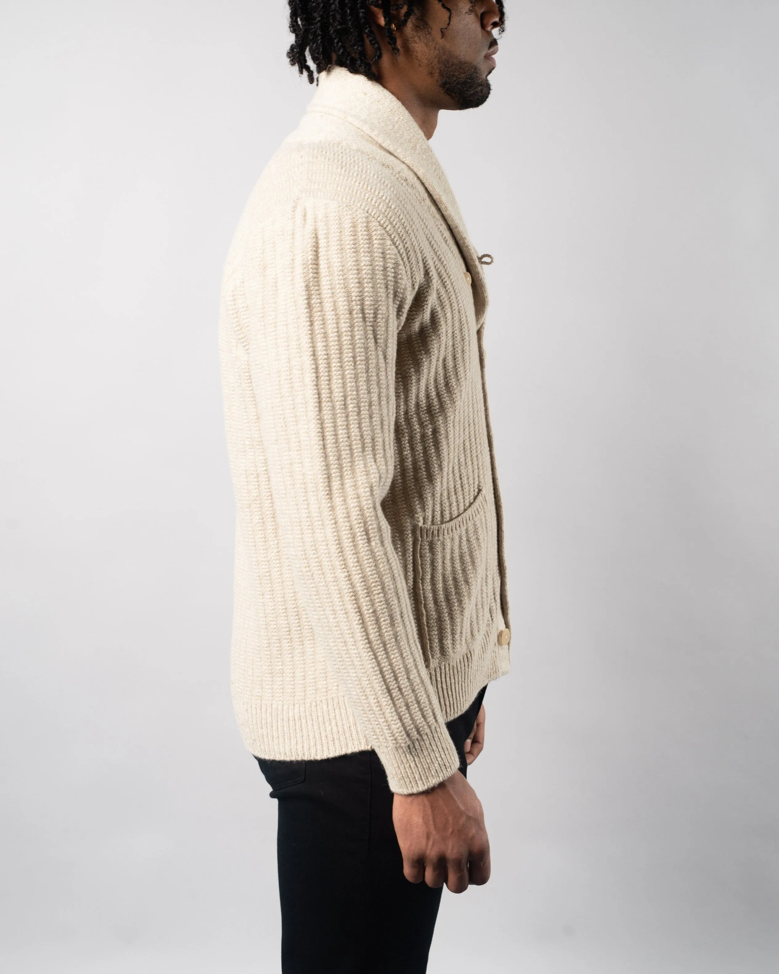 Shawl Collar Cardigan