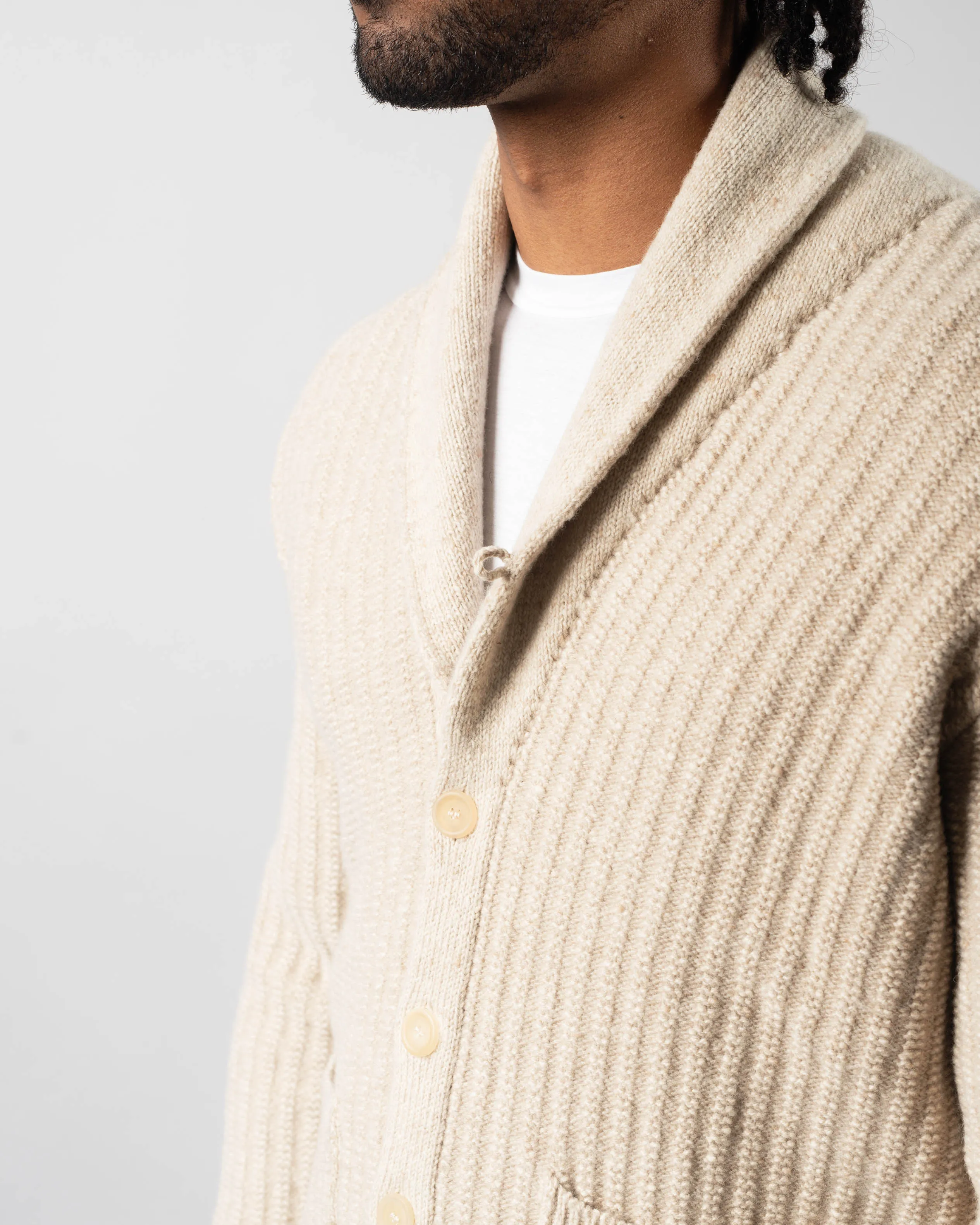 Shawl Collar Cardigan