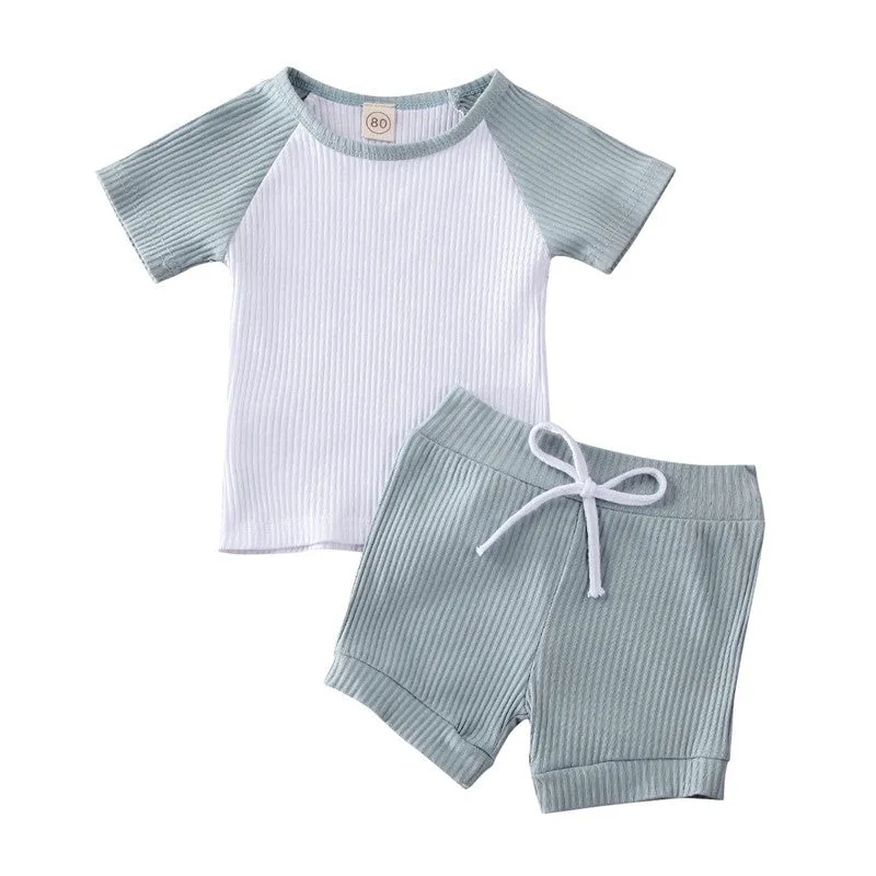 Shirt Shorts 2pcs For Baby Clothes Boy Kids Boys Clothing