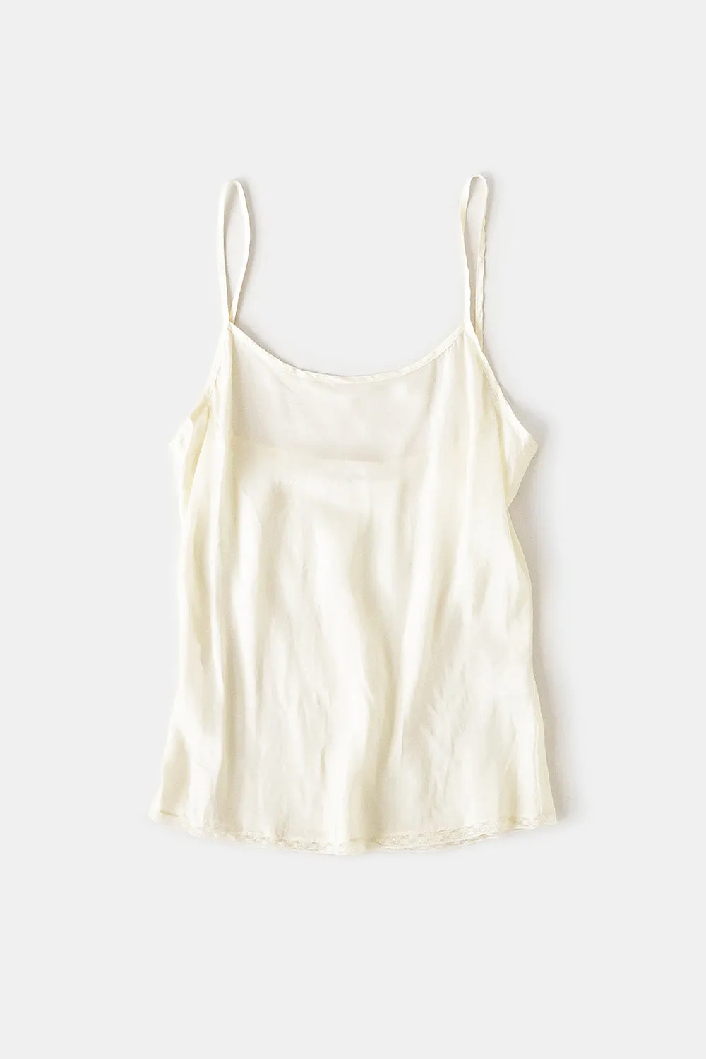 Simone Silk Camisole in Ivory