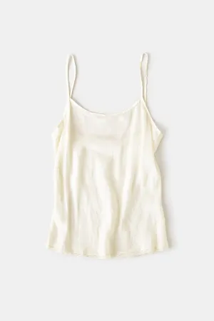 Simone Silk Camisole in Ivory