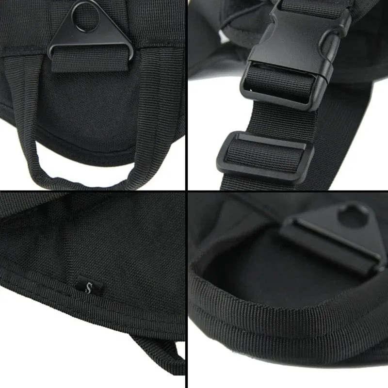 Tactical Harness With Velcro