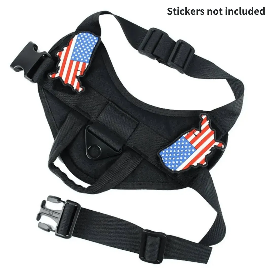 Tactical Harness With Velcro