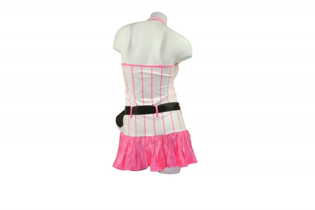 Women's Sexy Pink Player #69 Halloween DressUp Outfit