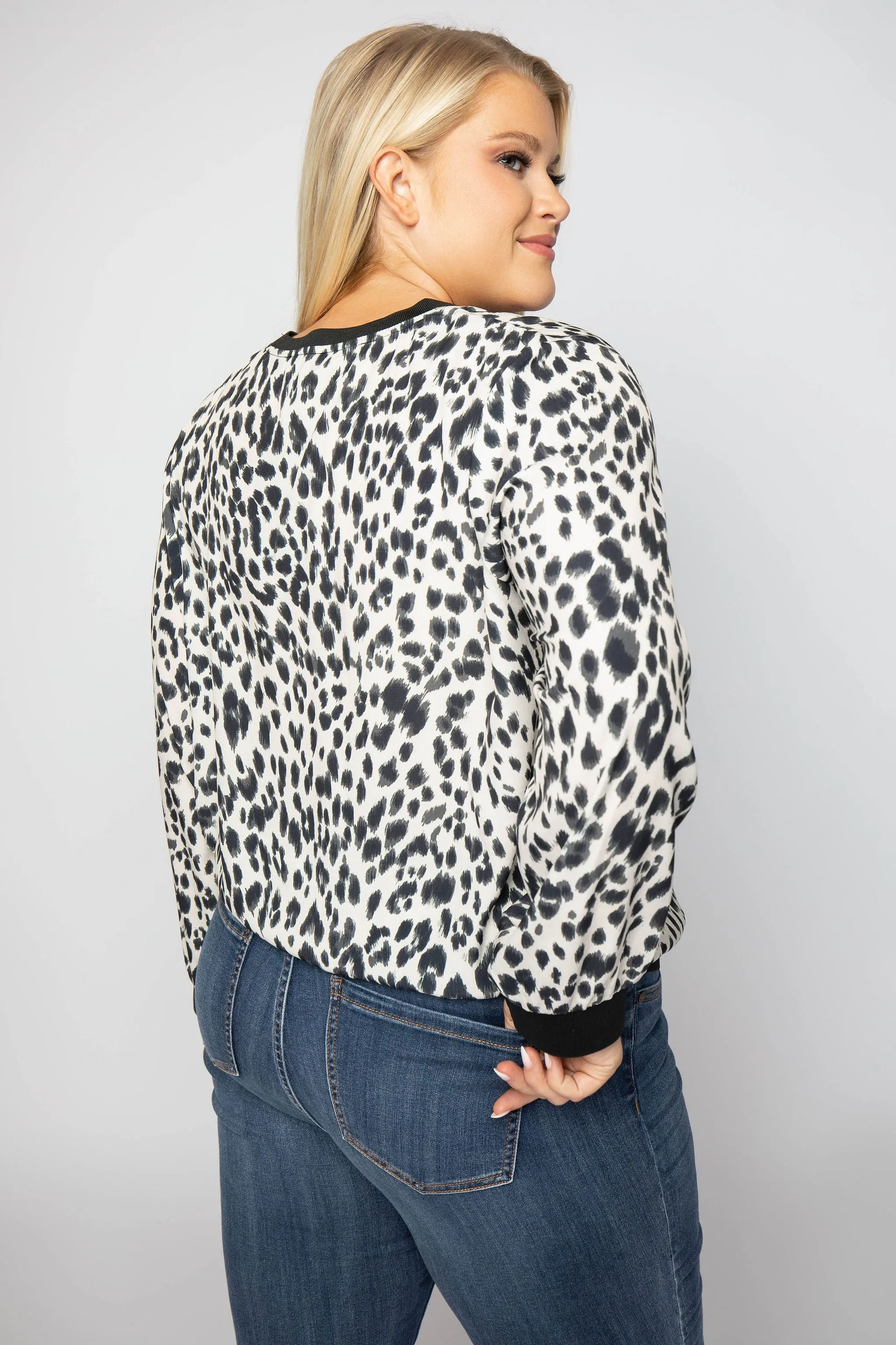 WREN ANIMAL PRINT TOP