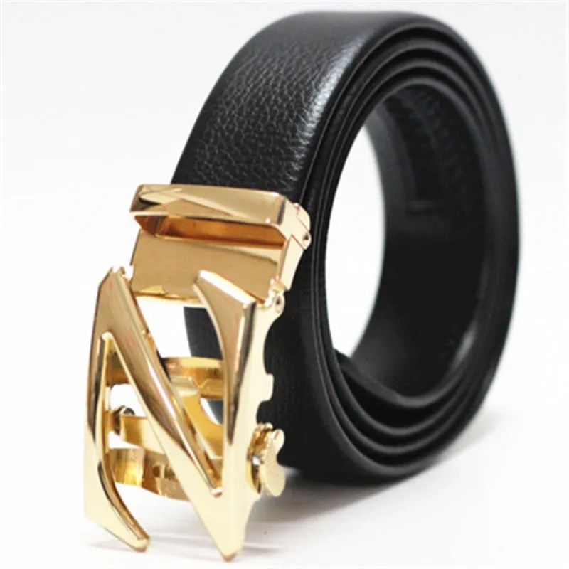 Z letter Automatic Buckle Belt For Men's-JonasParamount