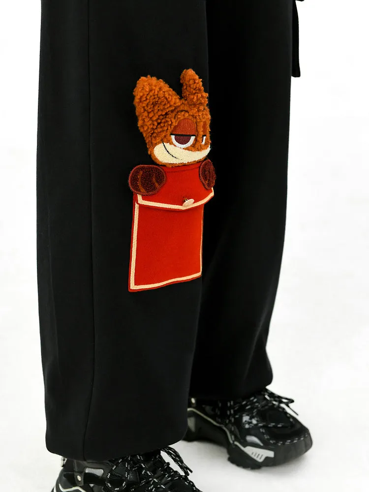 Zootopia High Waist Cargo Pants