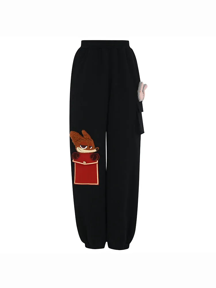 Zootopia High Waist Cargo Pants